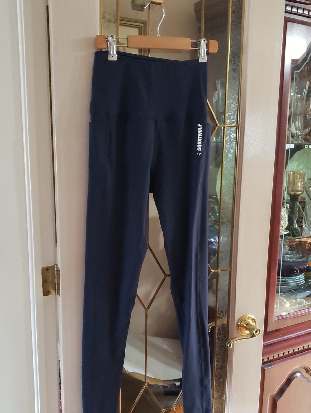 Squatwolf Core Leggings Navy Blue Size M